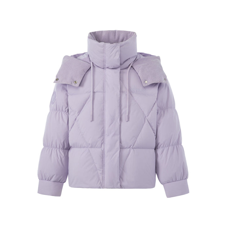 13De Marzo BEAR EMBOSSMENT DOWN JACKET