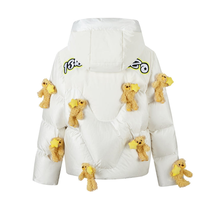 13De Marzo BEAR STAR LUMINOUS DOWN JACKET