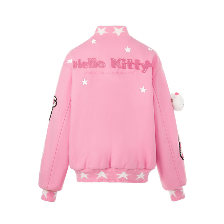 13De Marzo HELLO KITTY BEAR BASEBALL JACKET