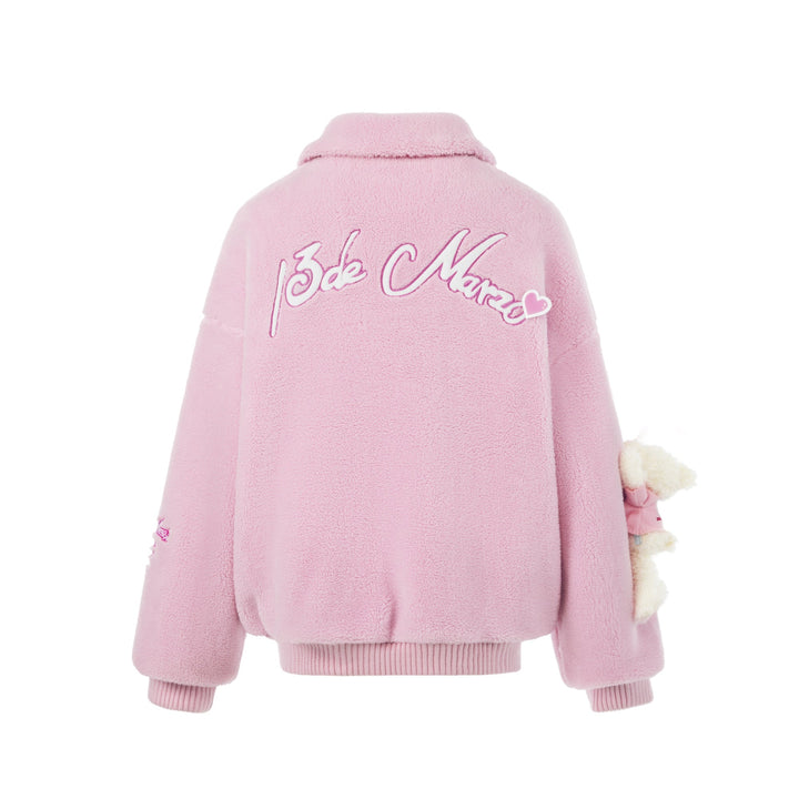 13De Marzo HELLO KITTY BEAR FLEECE COAT