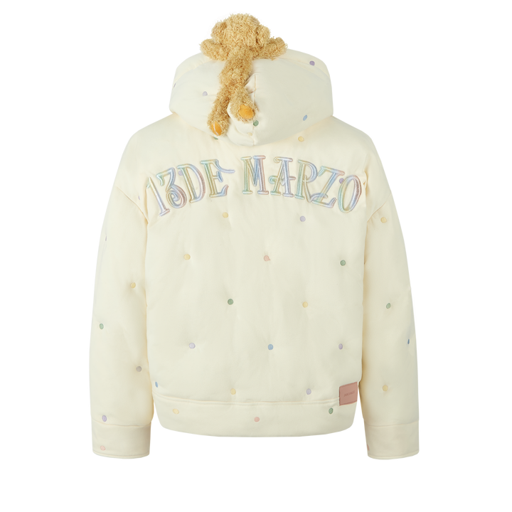 13De Marzo BEAR COLORFUL DOTS DOWN JACKET