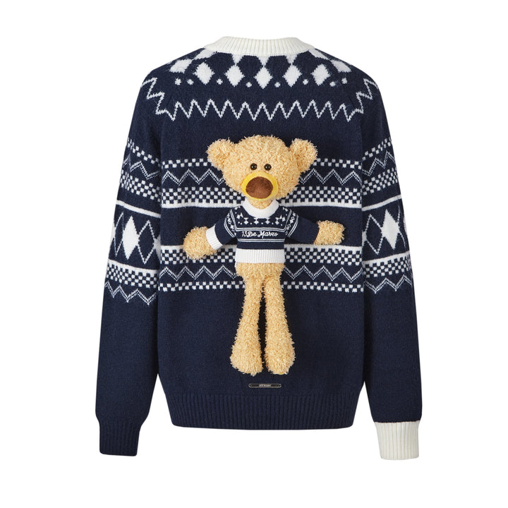 13De Marzo BEAR EXOTIC NOSTALGIA SWEATER