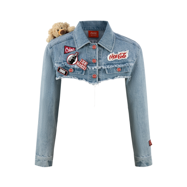 13De Marzo COCA-COLA BEAR SHOULDER JACKET