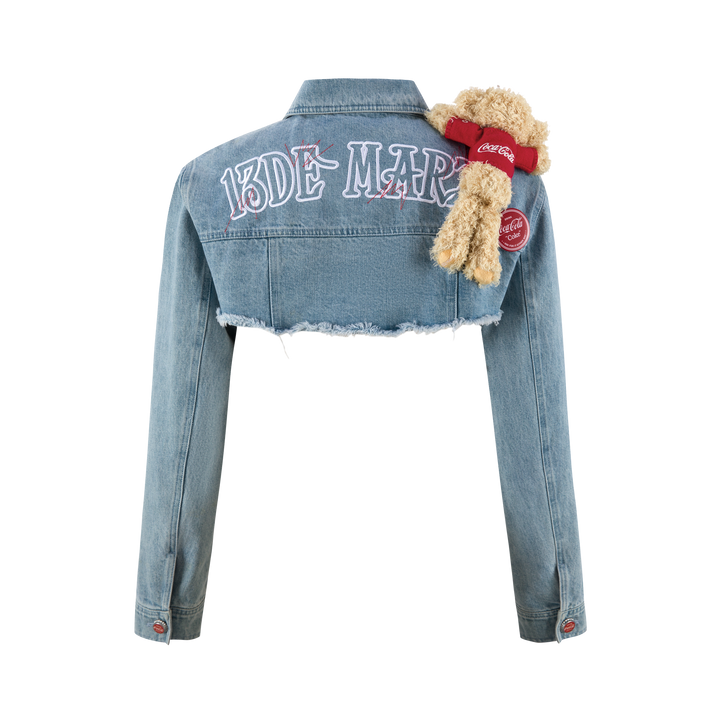 13De Marzo COCA-COLA BEAR SHOULDER JACKET