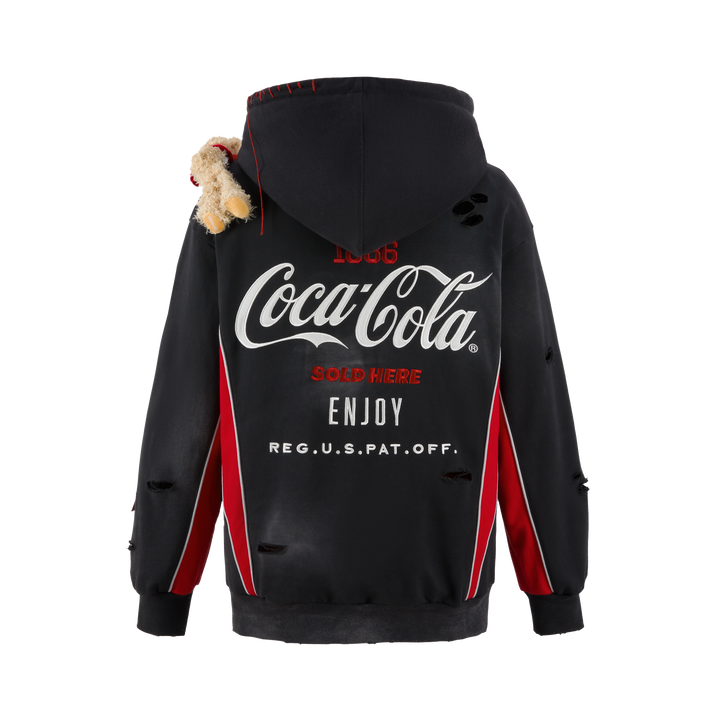 13De Marzo COCA-COLA BEAR LOGO HOODIE