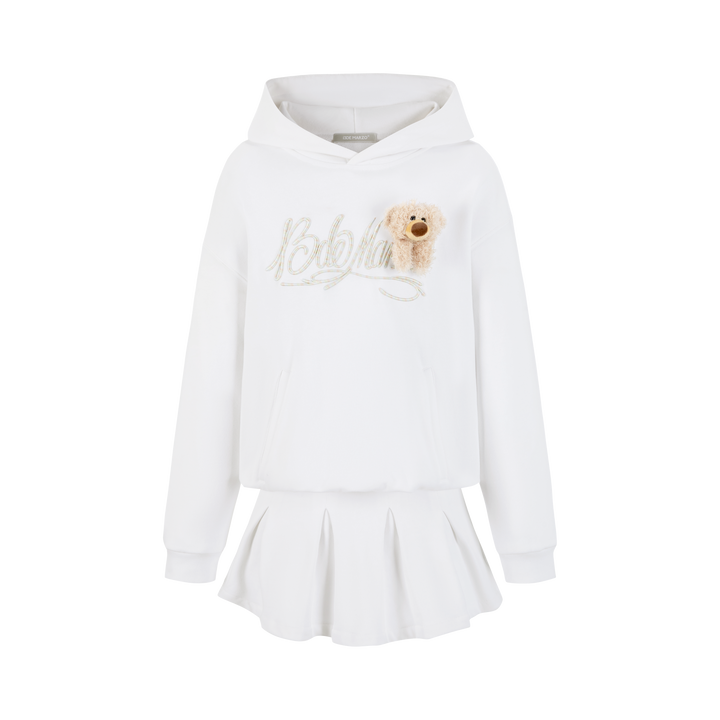 13De Marzo DOOZOO LAVERED HOODIE DRESS