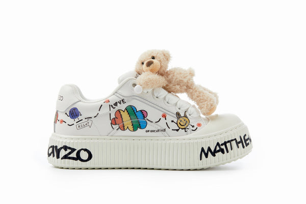 MATTHEW LANGILLE BEAR BISCUITS SNEAKERS