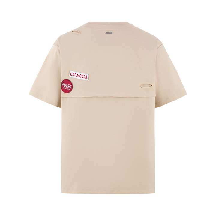 13De Marzo COCA-COLA BEAR LAYERED LOGO T-SHIRT