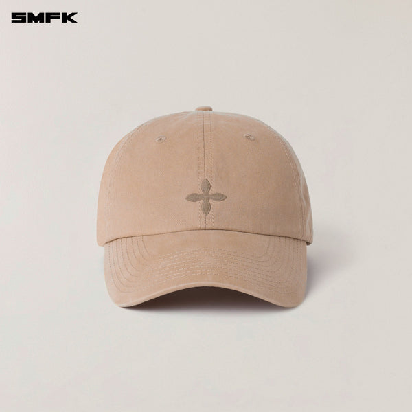 COMPASS BADGE CARGO CAP SAND