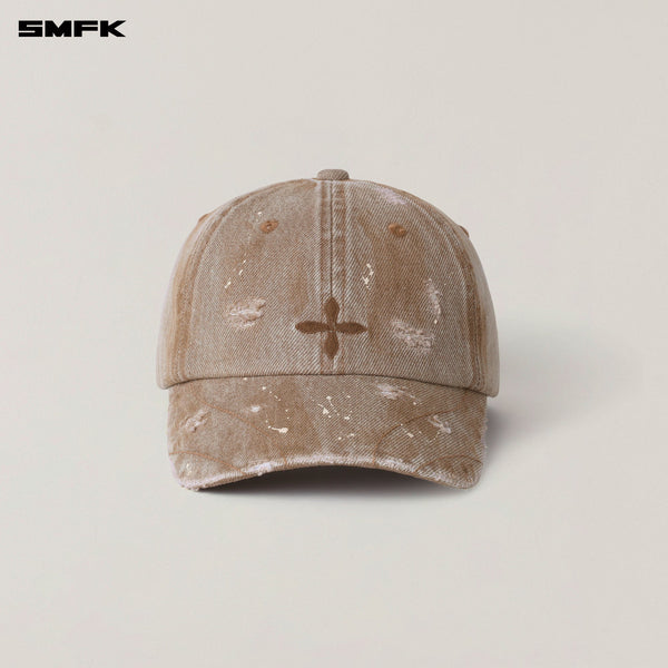 RAGE WILD HANDCRAFT DENIM CAP WILD COWBOY BROWN