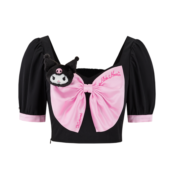 KUROMI BOWKNOT PUFF TOP