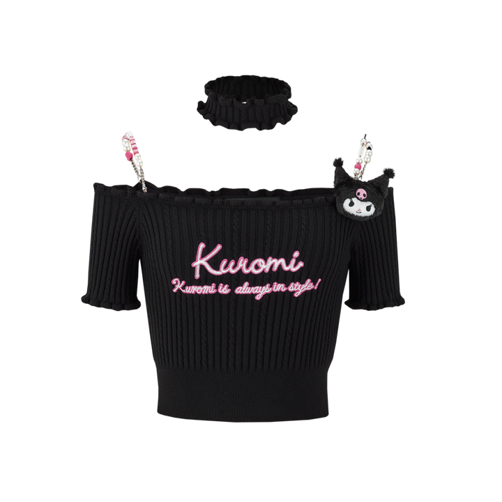 13De Marzo KUROMI KNIT TOP