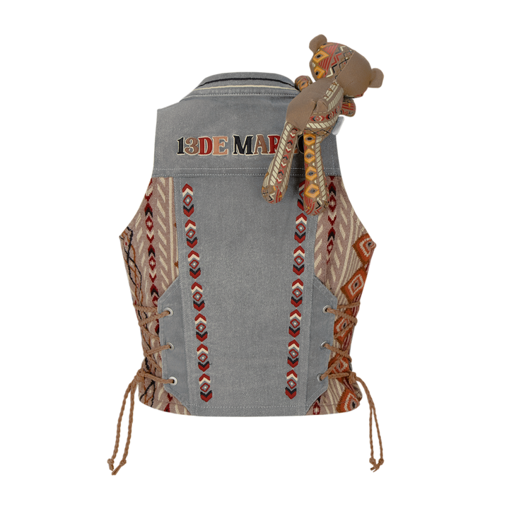 13De Marzo TRIBE HUNTING TOTEM PATCH VEST