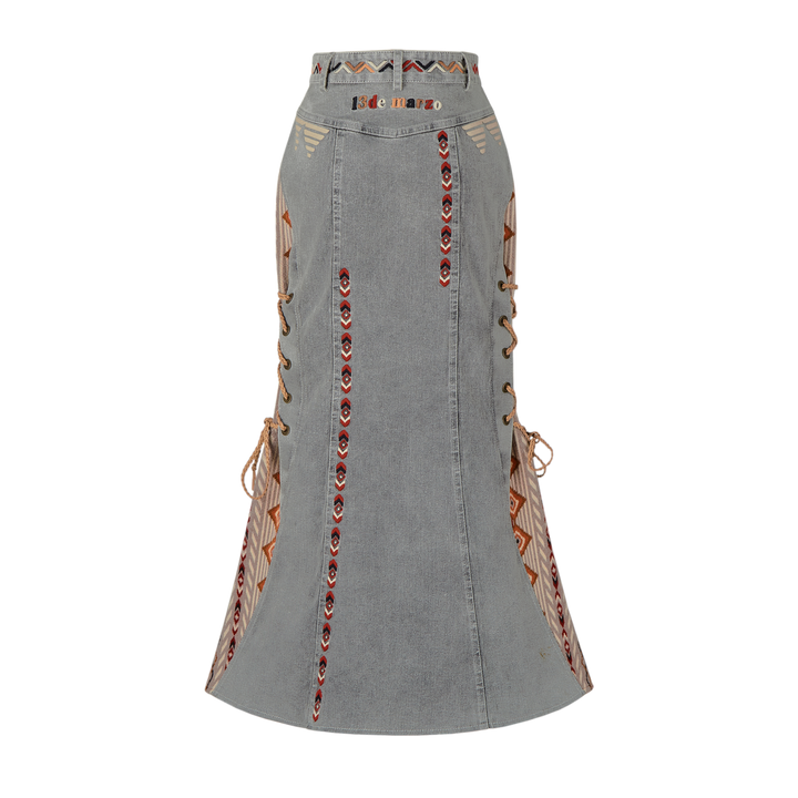 13De Marzo TRIBE HUNTING TOTEM DRESS