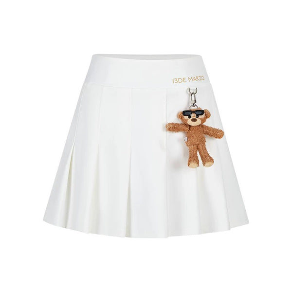 SUNBURNT BEAR COOLING PLEATED SKIRT