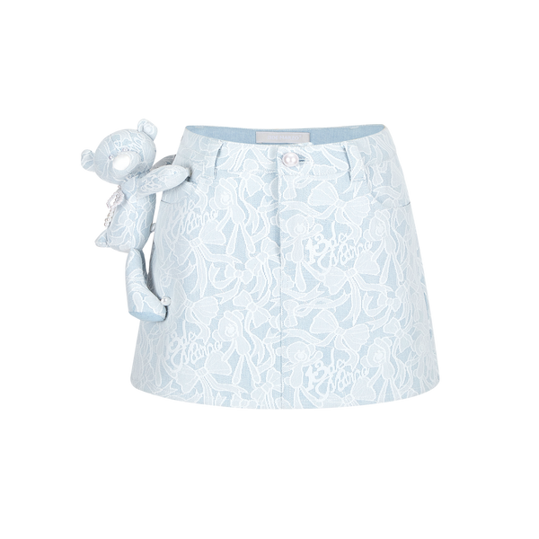 BEAR LACY DENIM SKIRT