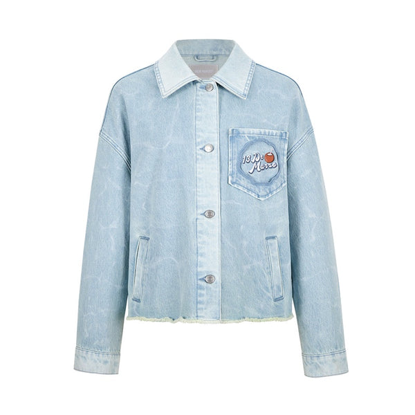 HOLIDAY PLUSHIES DENIM JACKET