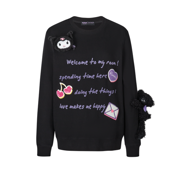 KUROMI RIBBON STORY SWEATSHIRT