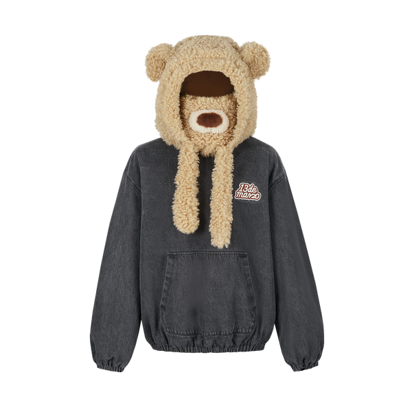 BEAR SET PADDED HOODIE