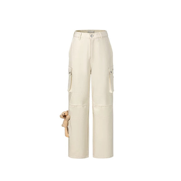DOOZOO MULTI-POCKET CARGO PANTS