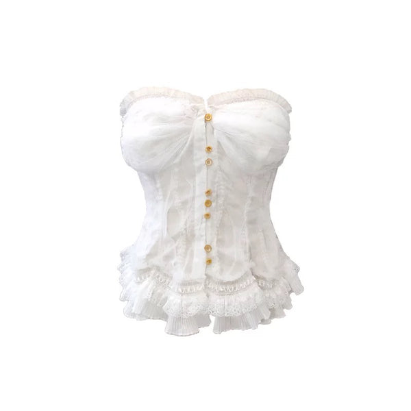 Bloody Mary Corset - White