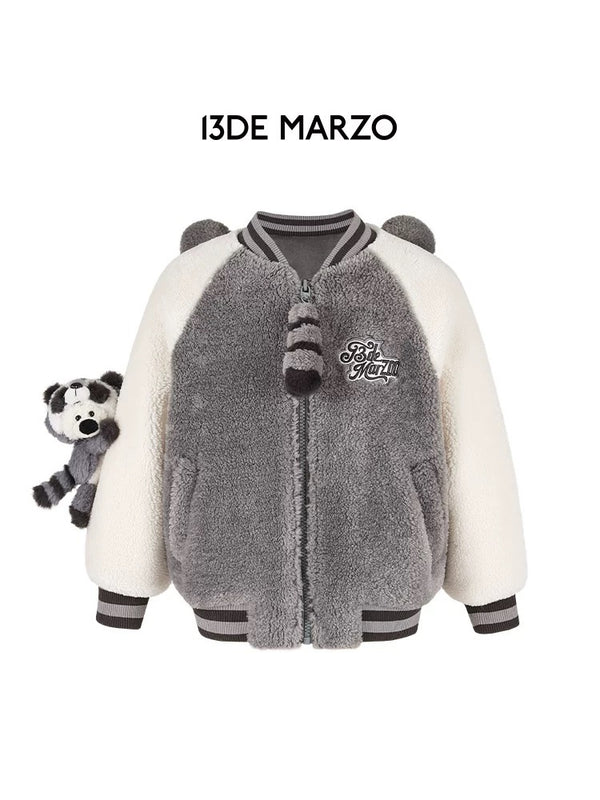 RACCOON BABYBEAR BASEBALL JACKET