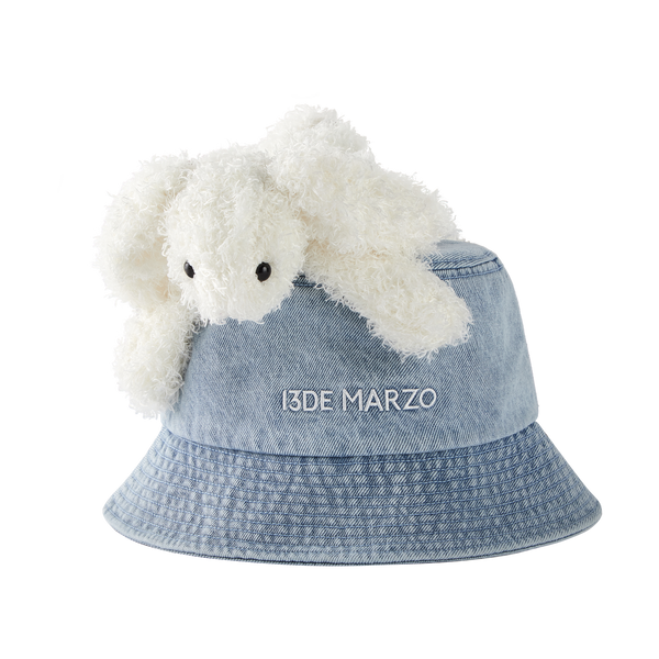 DOOZOO WASHED DENIM BUCKET HAT