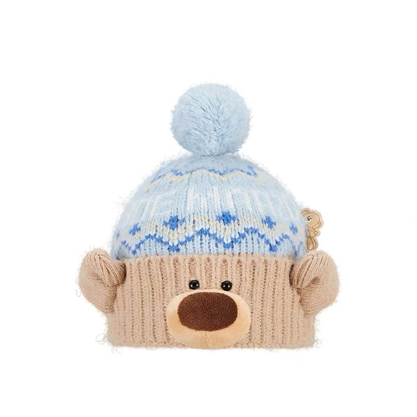 BABYBEAR FAIR ISLE KNIT BEANIE