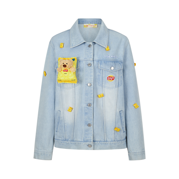 LAY'S MINI PACK DENIM JACKET