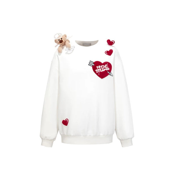 DOOZOO CUPID HEART SWEATER