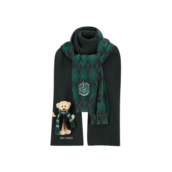 HARRY POTTER x 13DE MARZO HOGWARTS FOUR HOUSES BEAR SCARF