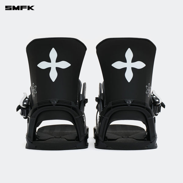 SMFK X SALOMON SNOWBOARD BINDING BLACK COMPASS