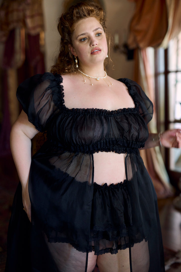 Selkie THE DAUPHINE KNICKERS/CAVIAR LACE
