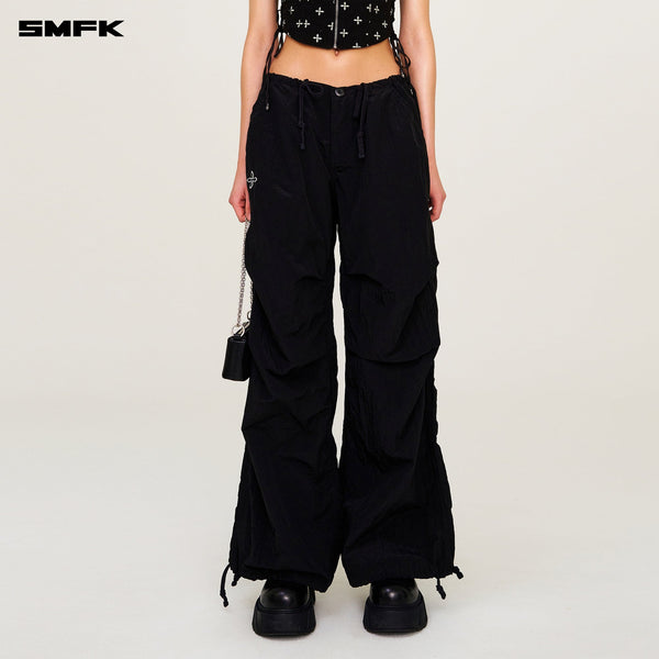 COMPASS LIGHTNING OVERALLS PANTS BLACK