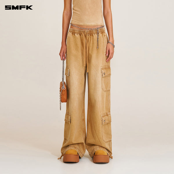 COMPASS MODE TOWER DENIM SPORTS PANTS GRASSLAND KHAKI