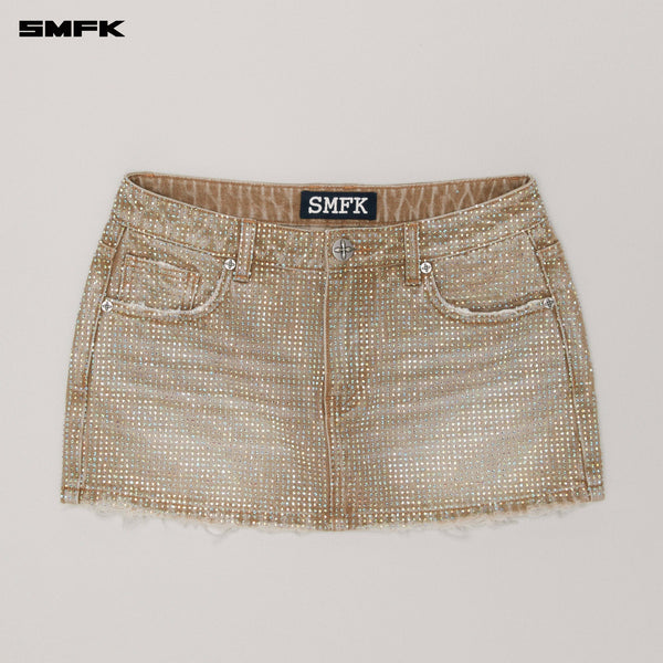 RAGE WILD DIAMOND DENIM SKIRT WILD DIAMOND