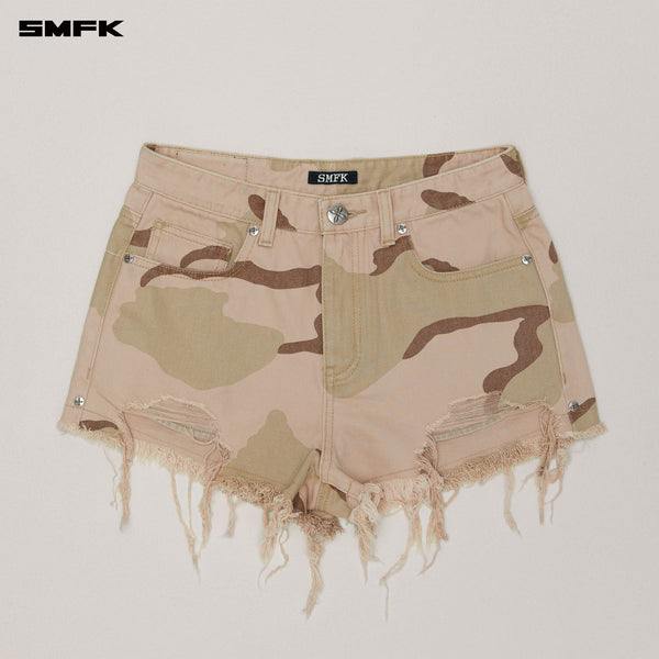 COMPASS WILD DENIM SHORTS DESERT CAMOUFLAGE