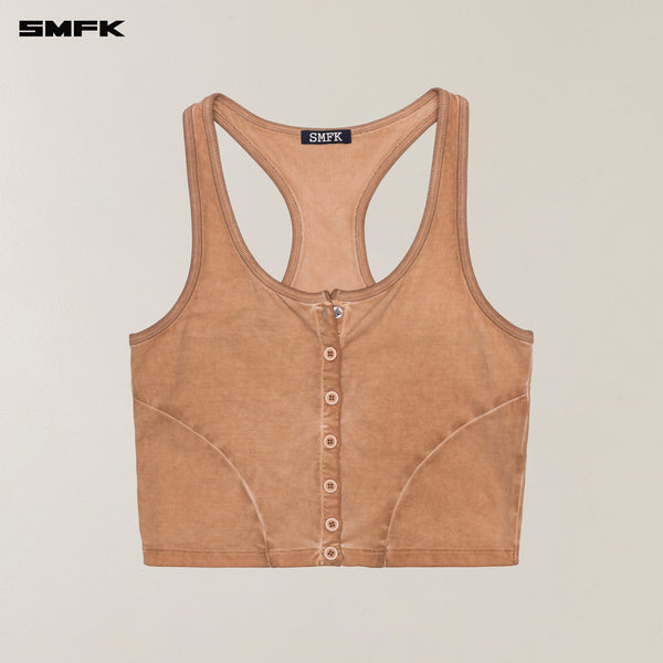 VINTAGE HURRICANE FADE GYM VEST FADING DESERT