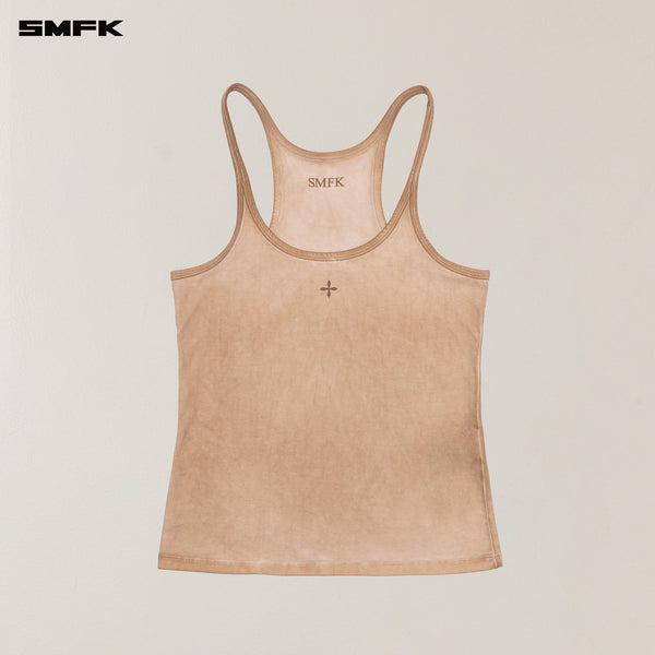 VINTAGE STORM FADE DYE LONG CAMISOLE FADING DESERT