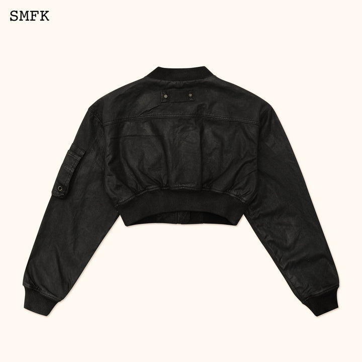 SMFK ANCIENT MYTH BLACK PANTHER PILOT JACKET