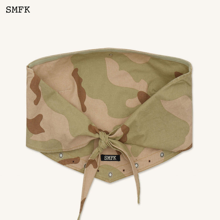 SMFK ANCIENT MYTH DESERT CAMOUFLAGE BANDEAU TUBE TOP