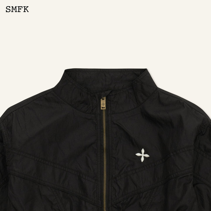 SMFK ANCIENT MYTH VIPER ALLOY JOGGING BLACK JACKET