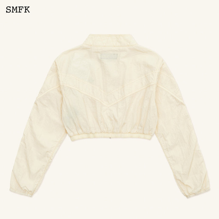 SMFK ANCIENT MYTH VIPER ALLOY JOGGING WHITE JACKET