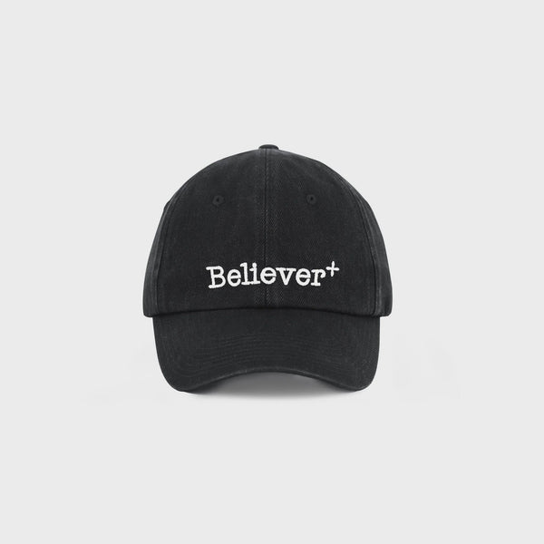 BLACK BELIEVER BASEBALL CAP