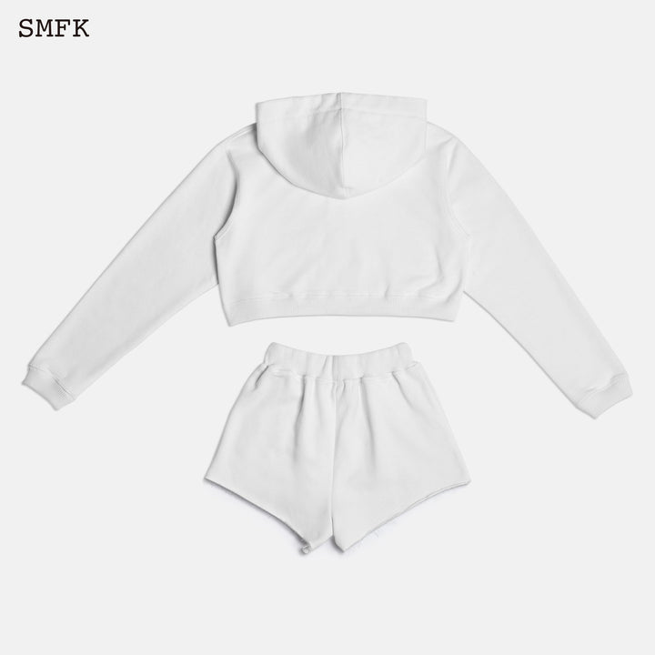 SMFK Black Night Flower Jogging Sports Set