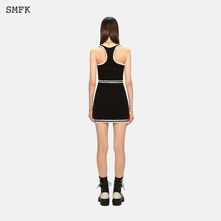 SMFK CAMPUS VINTAGE KNITTED TANK DRESS