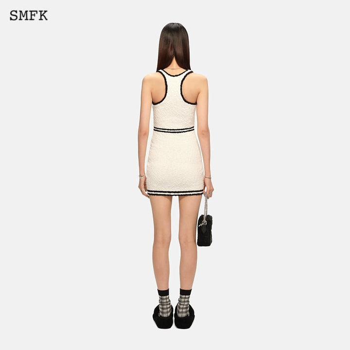 SMFK CAMPUS VINTAGE KNITTED TANK DRESS