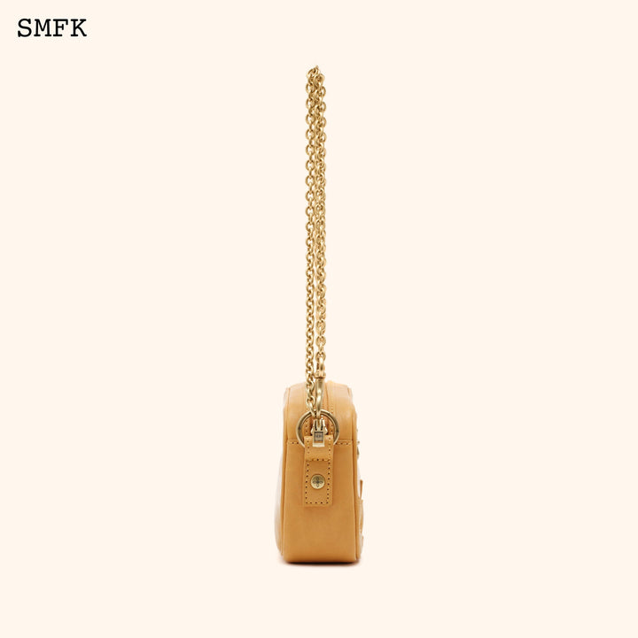 SMFK COMPASS ADVENTURE SMALL CHAIN BAG IN CHEESE