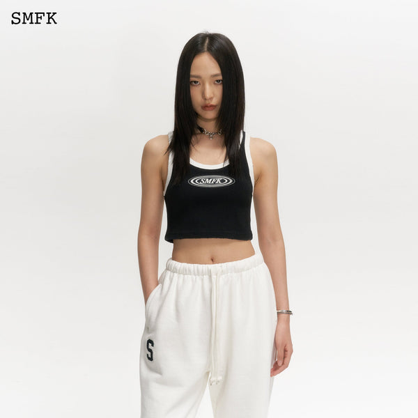 SMFK COMPASS BLACK AND WHITE SPORT VEST