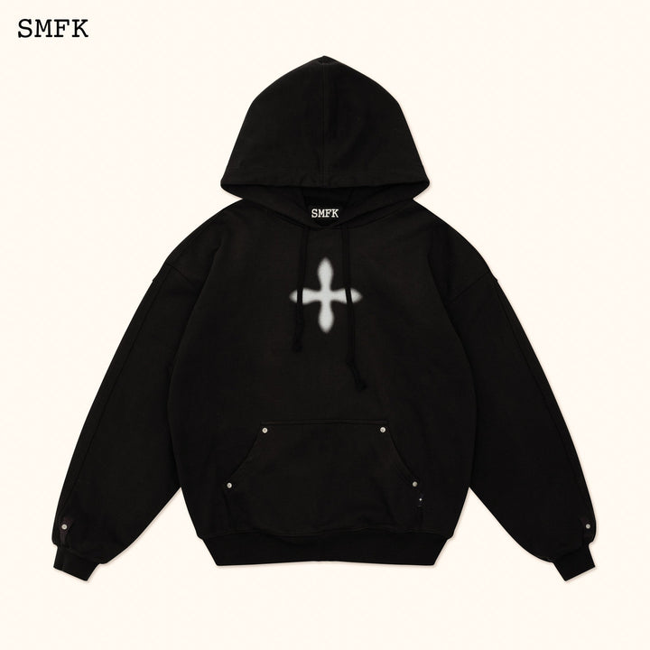 SMFK COMPASS CLASSIC CROSS GRAFFITI HOODIE